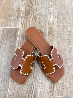 The Barcelona Sandal Tan