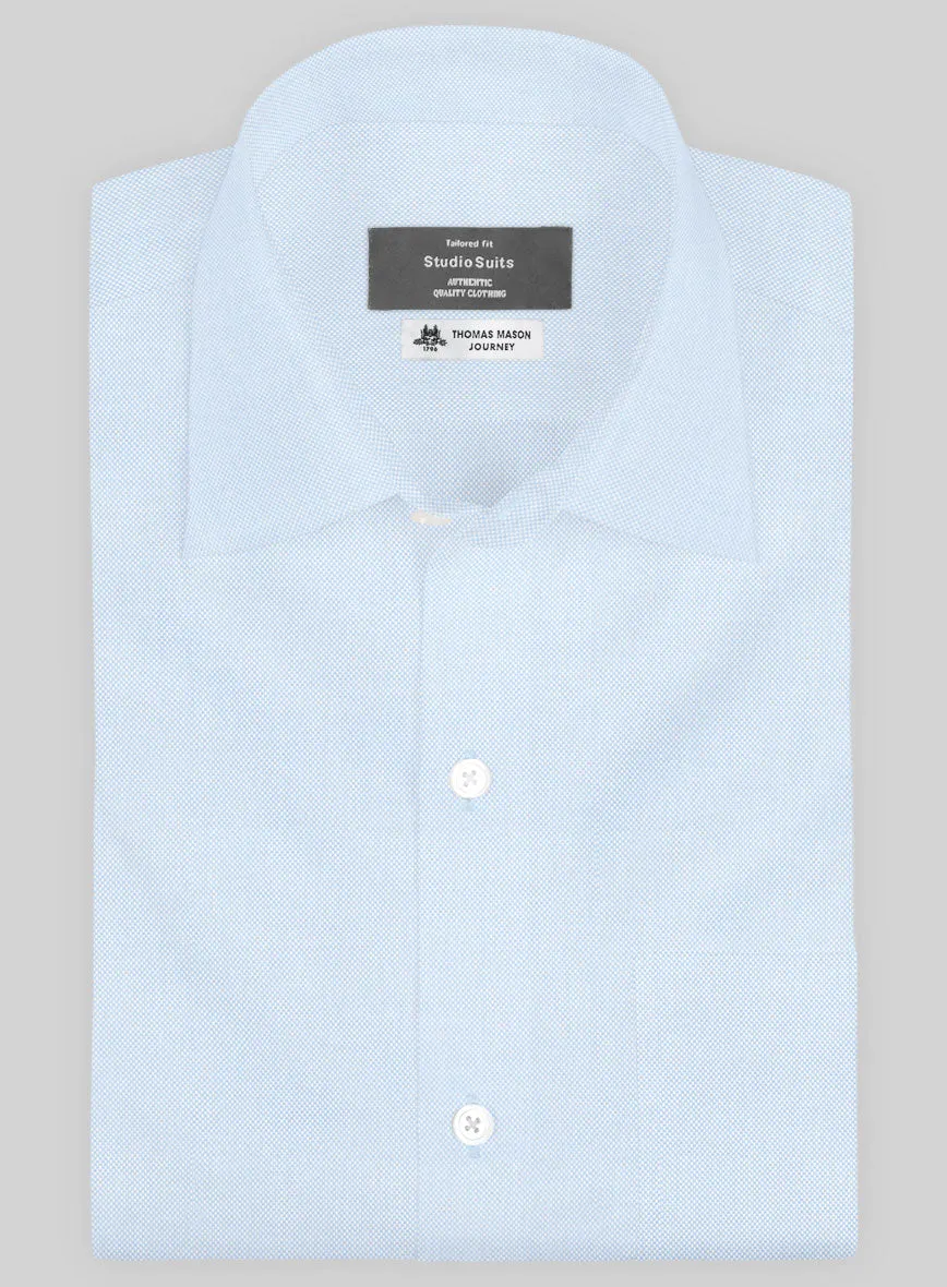 Thomas Mason Light Blue Oxford Shirt