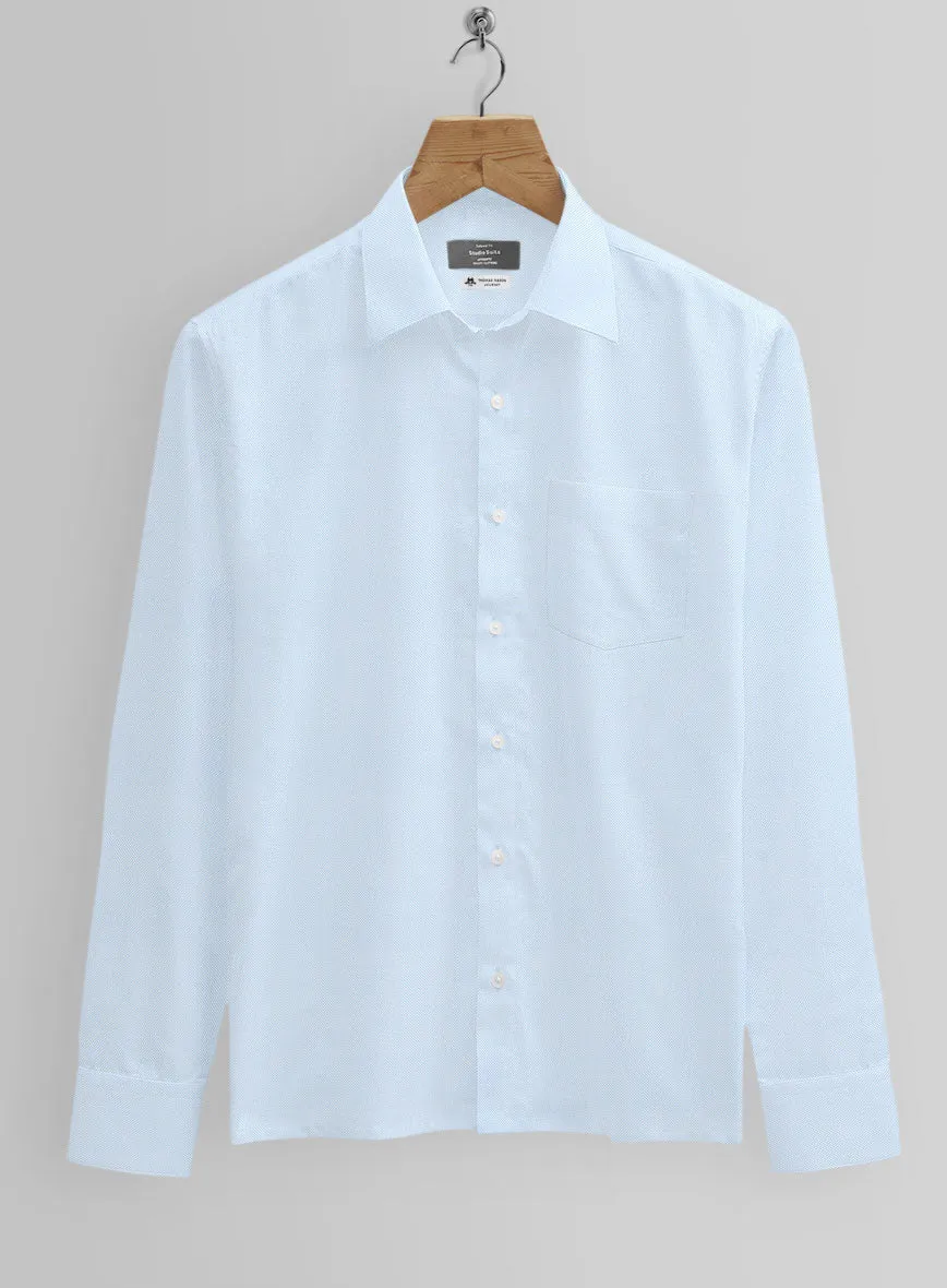 Thomas Mason Light Blue Oxford Shirt