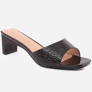 Women "KRISTINE" Open Teo Rubber Sole Sandals