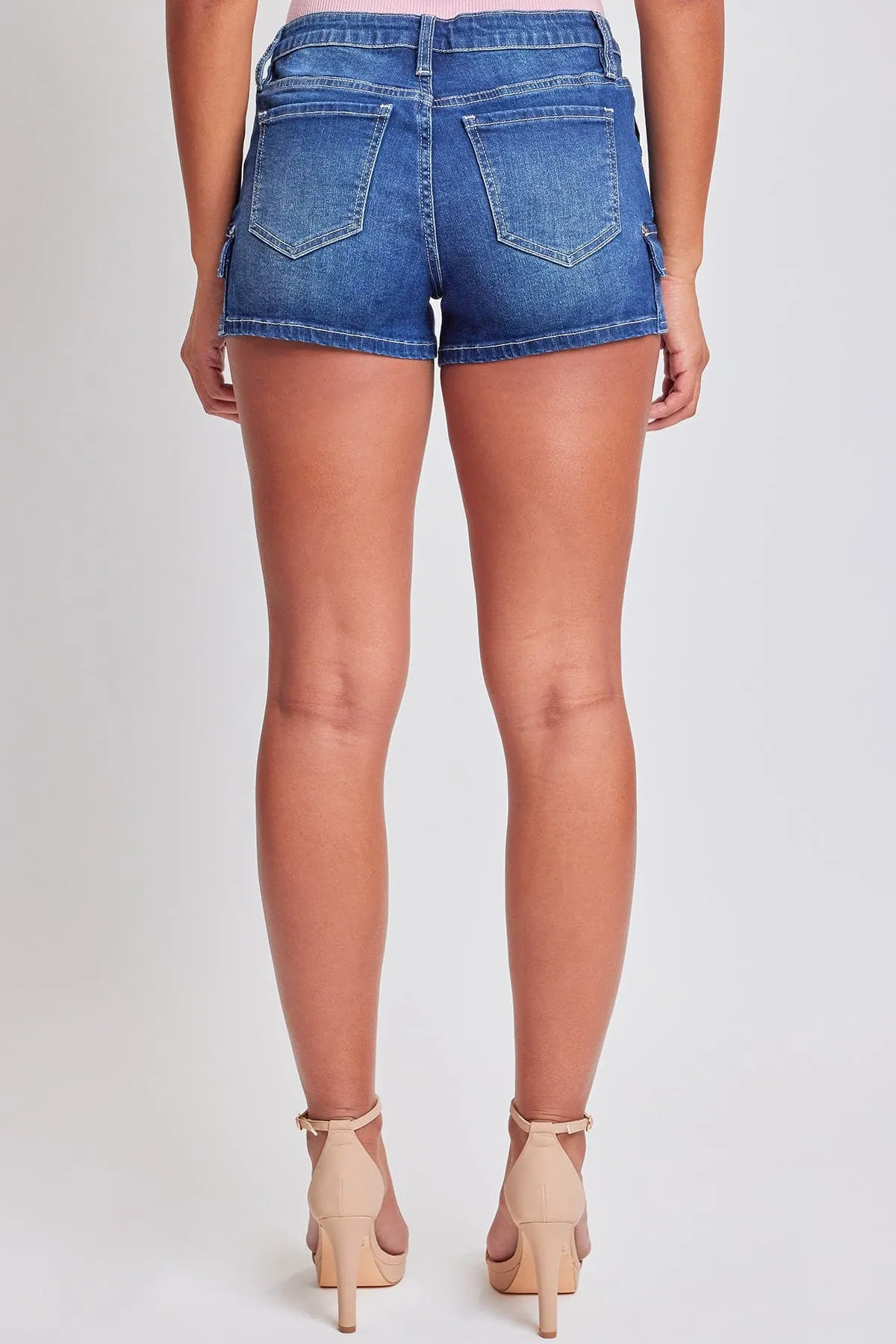 Women's Mid Rise Cargo Shorts