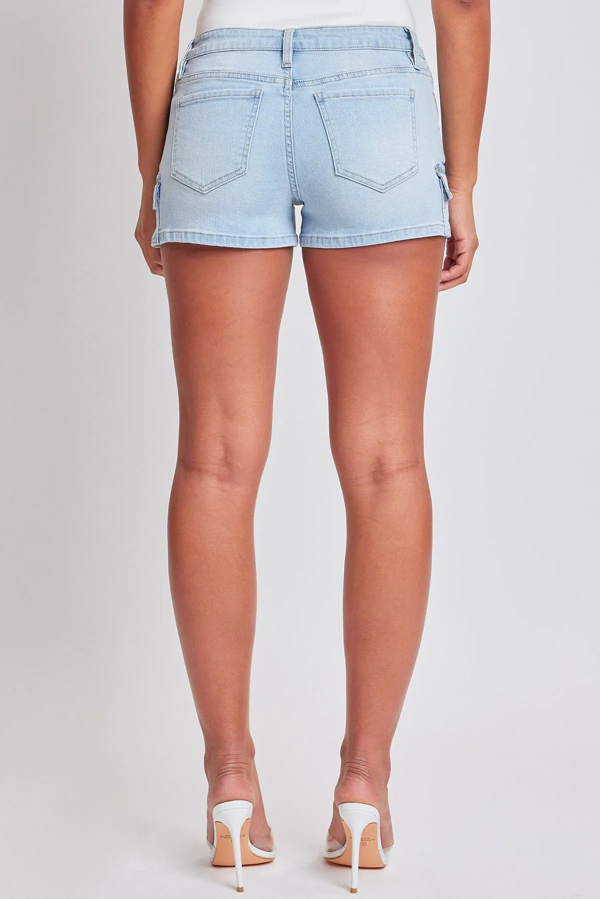 Women's Mid Rise Cargo Shorts