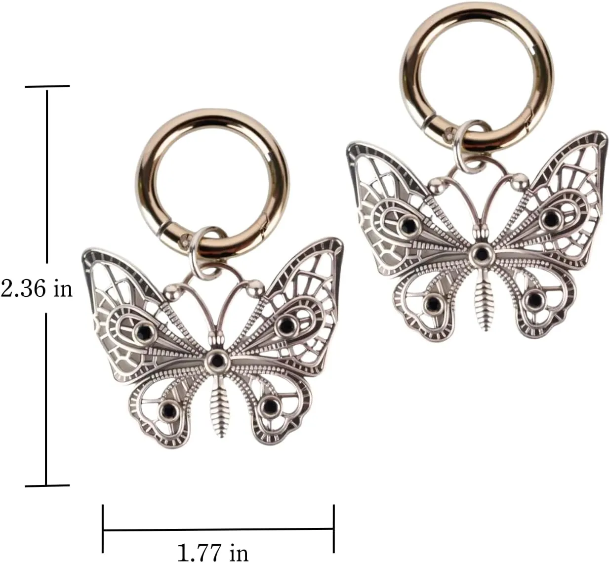 Y2K Retro Alloy Shoe Charms for Martin Boots & Sneakers  DIY Fashion Jewelry Decor for Women Men  Cute Boot Accessories, Trendy Keychain Bag Charm